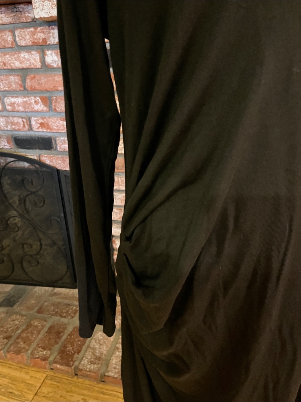 Vince NWOT$295 Long Sleeve Drape Dress - Picture 4 of 7
